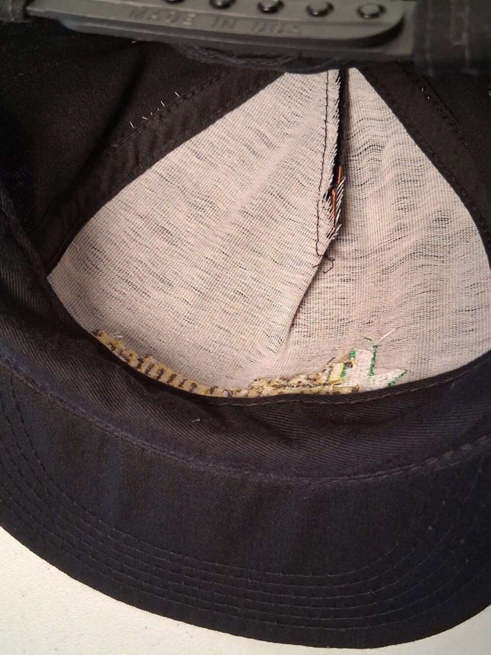 Vintage Texas Trophy Hunters Cap Hat Canvas Buck Deer Hunter Hunter Field USA - Picture 11 of 13